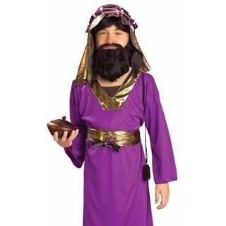 Kids Purple Wise Man Bible XMAS Play Outfit Costume M Boys Medium 