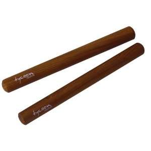    Tycoon Percussion 10 Inch Hardwood Claves Musical Instruments