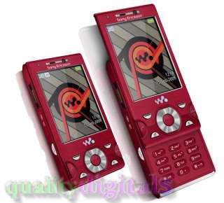 NEW Sony Ericsson W995 GSM & 3G unlocked cell phone RED  