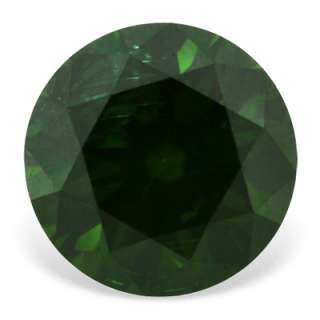33 ct PINE GREEN ROUND SHAPE REAL DIAMOND NR  