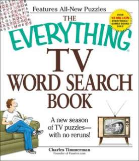 the everything tv word search charles timmerman paperback $ 8