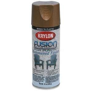  Krylon Fusion for Plastic Spray Paint   Black Hammered, 12 