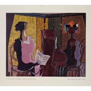  1961 Georges Braque Piano Duo Modern Art Color Print 