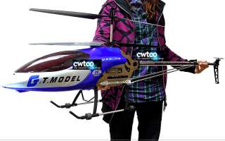 53 QS8006 GYRO 3.5 Channel 3.5CH Metal RC Helicopter GT Model FREE 