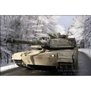  M1A1 Abrams Tank   24x36 Poster p1: Everything Else