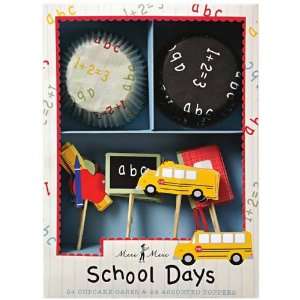  Meri Meri School Days Cupcake Kit: Kitchen & Dining