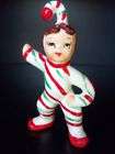 vtg lefton napco pixie candy cane christmas figurine returns not