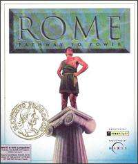 Rome: Pathway to Power PC adventure strategy game 5.25  
