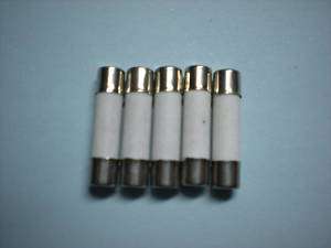 20 Pcs ceramic Fuse 8A 250V 5mm x 20mm Fast Blow  