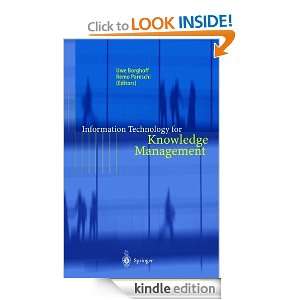 Information Technology for Knowledge Management Uwe M. Borghoff, Remo 