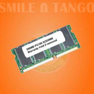 256MB PC100 144 PINS SDRAM NOTEBOOK SODIMM LAPTOP RAM  