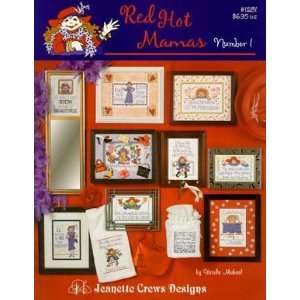  Red Hot Mamas #1   Cross Stitch Pattern Arts, Crafts 