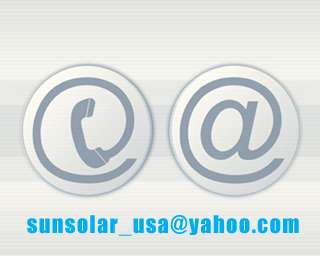   Module Flat Sun Solar Panel PV Monocrystalline 25 year warranty  
