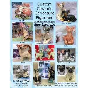  WhimsiClay CUSTOM made Cat or Dog!!!: Pet Supplies
