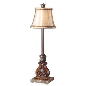  Uttermost 33 Inch Brogan Buffet Lamp In Bronze Finish w 