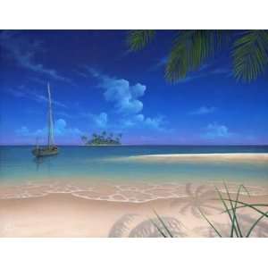  Serenity Beach Wall Mural