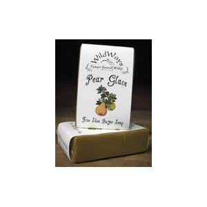  Pear Glace Fine Herbal Handmade Shea Butter Soap: Beauty