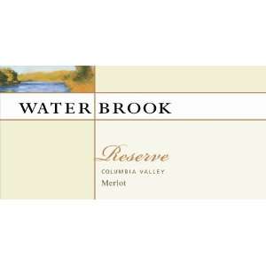  Waterbrook Winery Reserve Merlot 2008: Grocery & Gourmet 