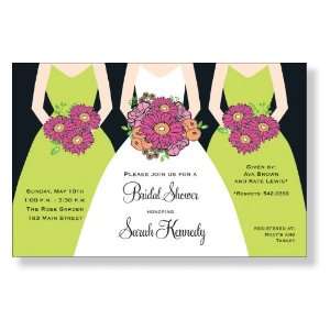  Bouquet Girls Party Wedding Invitations: Health & Personal 