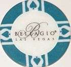   WPT/ BELLAGIO Casino Poker Chips World Poker Tour Las Vegas NV Blue