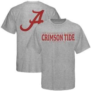   Nike Alabama Crimson Tide Ash Established T shirt