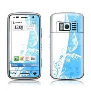 Blue Crush Design Protective Skin Decal Sticker for Nokia C6 01 Cell 