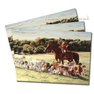  September Morning Foxhunting Note Cards