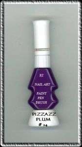 ways Nail Art Pen Brush PIZZAZZ PLUM #24  