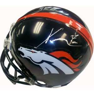  Knowshon Moreno Autographed Denver Broncos Mini Helmet 