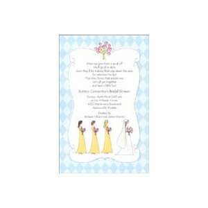   and Bridesmaids Bridal Shower Printable Invitation: Everything Else