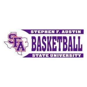  DECAL B STEPHEN F AUSTIN STATE UNIVERSITY BASKETBALL WITH 