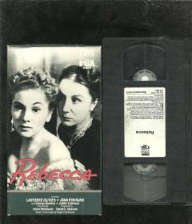 Rebecca (VHS) CBS FOX VHSJoan Fontaine, Laurence Olivier  