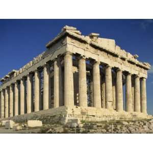 Parthenon, the Acropolis, UNESCO World Heritage Site, Athens, Greece 