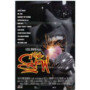   The Show Poster Movie 27x40 Craig Mack Dr. Dre Run DMC