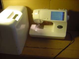 BROTHER PACESETTER PC 8200 SEWING/EMBROIDERY MACHINE. THIS MACHINE IS 