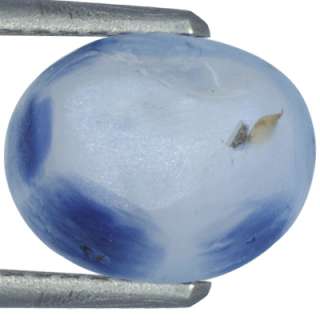 58 cts Natural Top Six Rays Blue Star Sapphire Oval Unheated Loose 