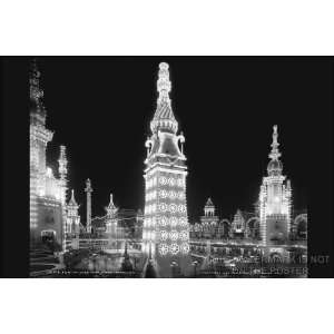  Luna Park, Coney Island, New York, c1905   24x36 Poster 