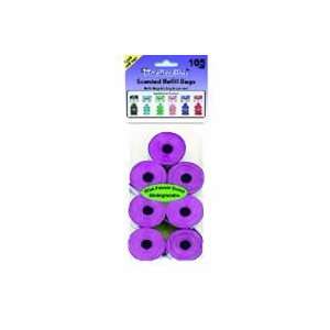  5star Cored Scented Dog Walking Poop Bags Purple 105 Count 