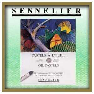 Sennelier Artists Oil Pastel   Set of 24 Standard   Landscape Colors