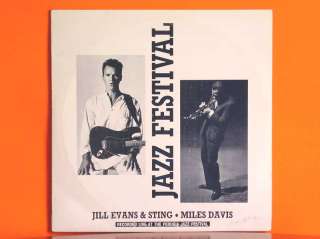 GIL EVANS ORCHESTRA & STING Perugia Jazz Festival 1987   3 LPs  