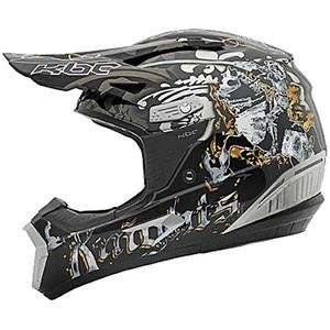  KBC PRO X Knight Helmet   X Large/Black Automotive