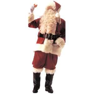  Deluxe Velvet Santa Claus Suit Costume Size X Large 