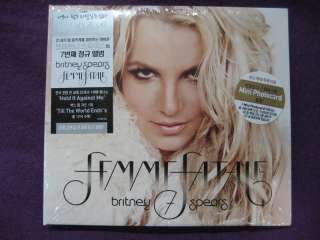 Britney Spears /Femme Fatale   Standard Edition CD NEW  