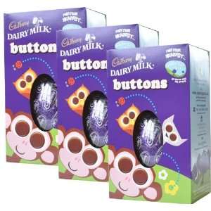  Cadbury Egg Dairy Milk Buttons Medium  3 Pack: Everything 