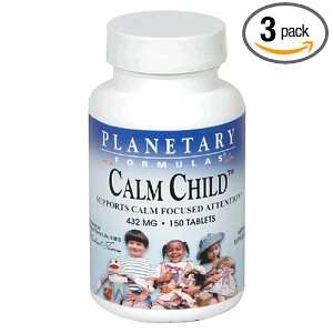 Planetary Formulas Calm Child, 432 mg, Tablets, 150 tablets (Pack of 3 