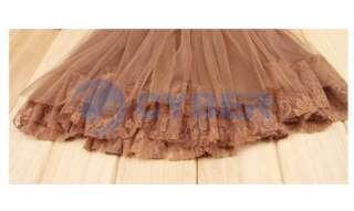 Pretty Full Tutu Tulle Layers Tiered Skirt Party Dress  