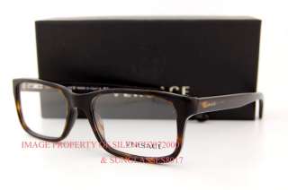   New VERSACE Eyeglasses Frames 3134 108 HAVANA for Men 100% Authentic
