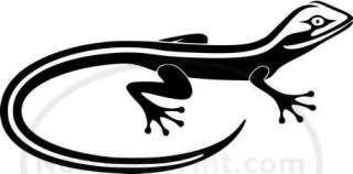 Tribal Lizard Car Decal Window Sticker Wall Art #319  