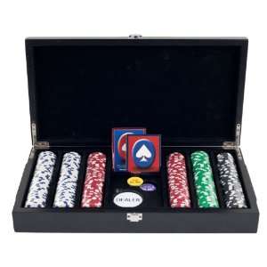 Gram Striped Dice Chips in Las Vegas Sign Case   Casino Supplies Poker 