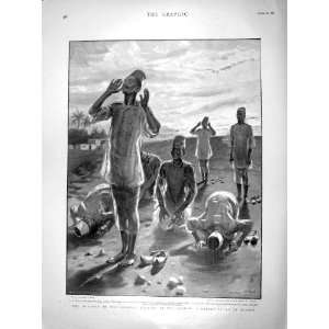  1898 Soudan Camerons Soldiers Berber Prayers Desert: Home 